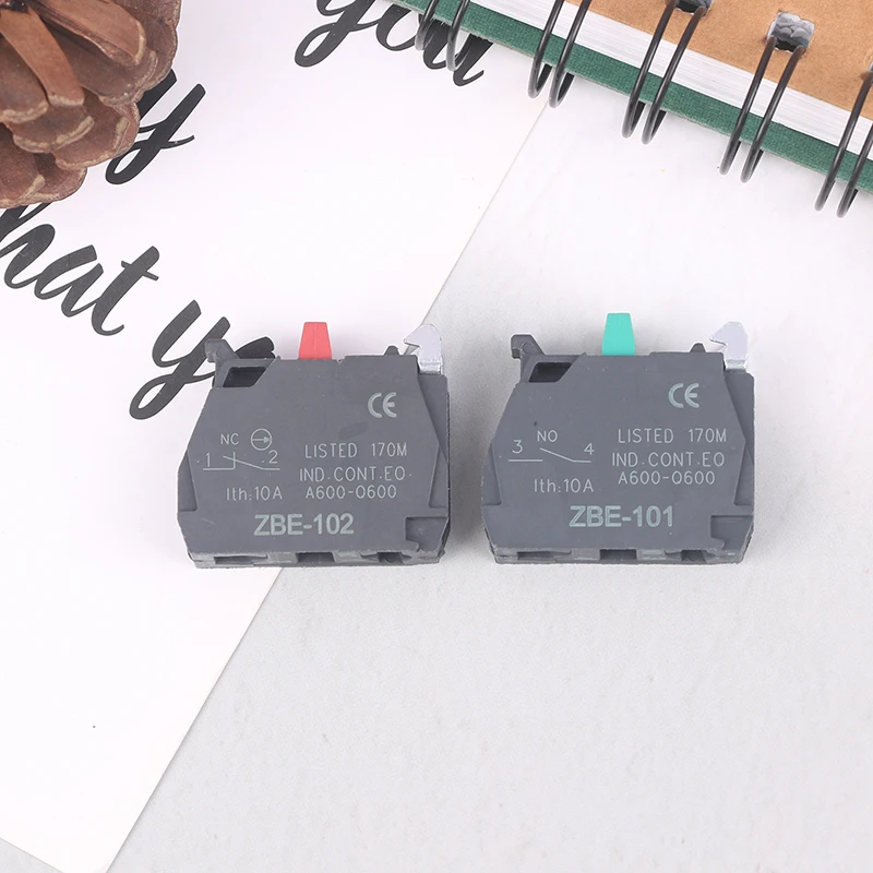 1 шт. высокопрочный огнестойкий кнопочный переключатель Контактный блок основа