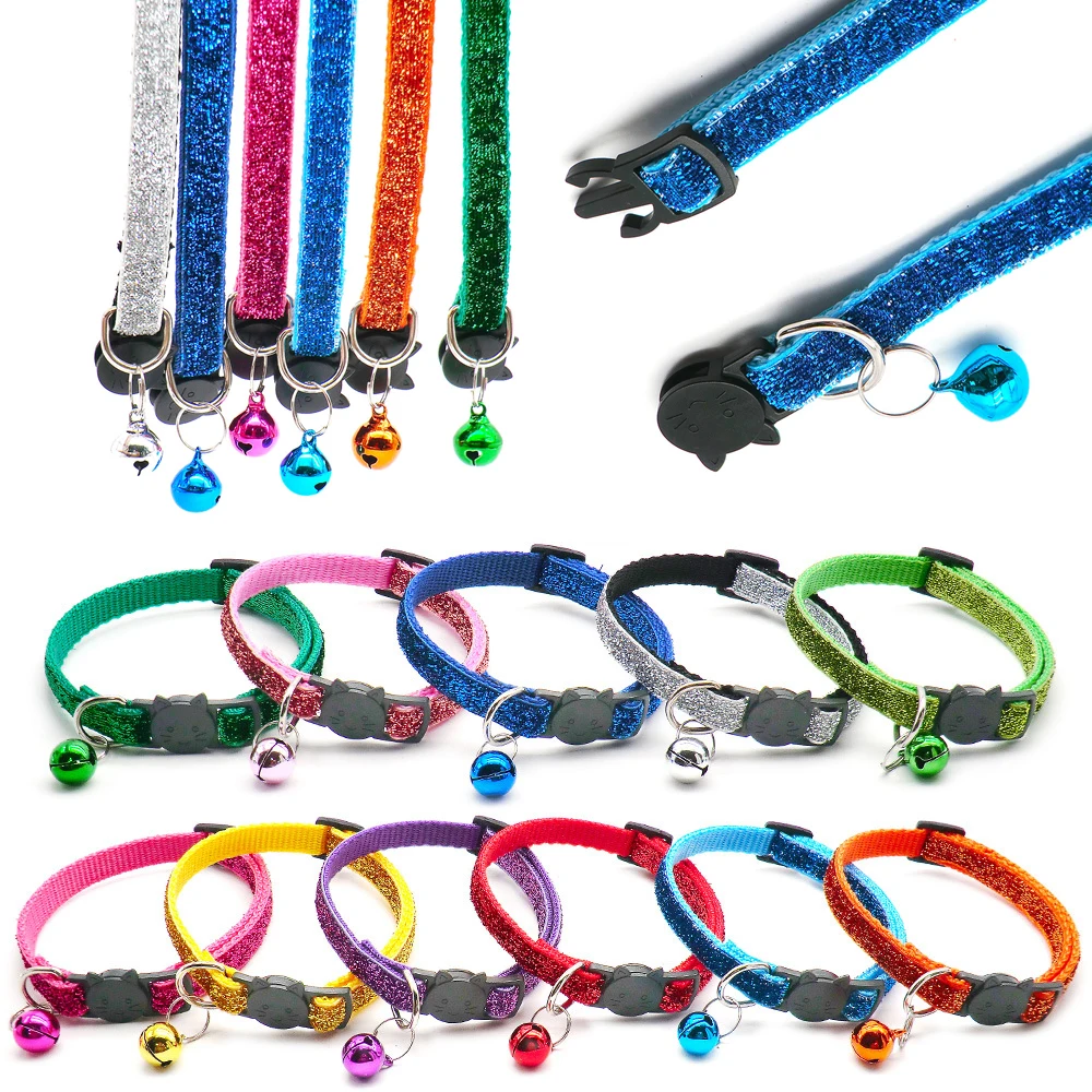 

Новый Милый Колокольчик для кошки ожерелье для кошек и собак ошейник с забавными мультяшными рисунками регулируемый нейлоновый шейный ремешок аксессуары для кошек