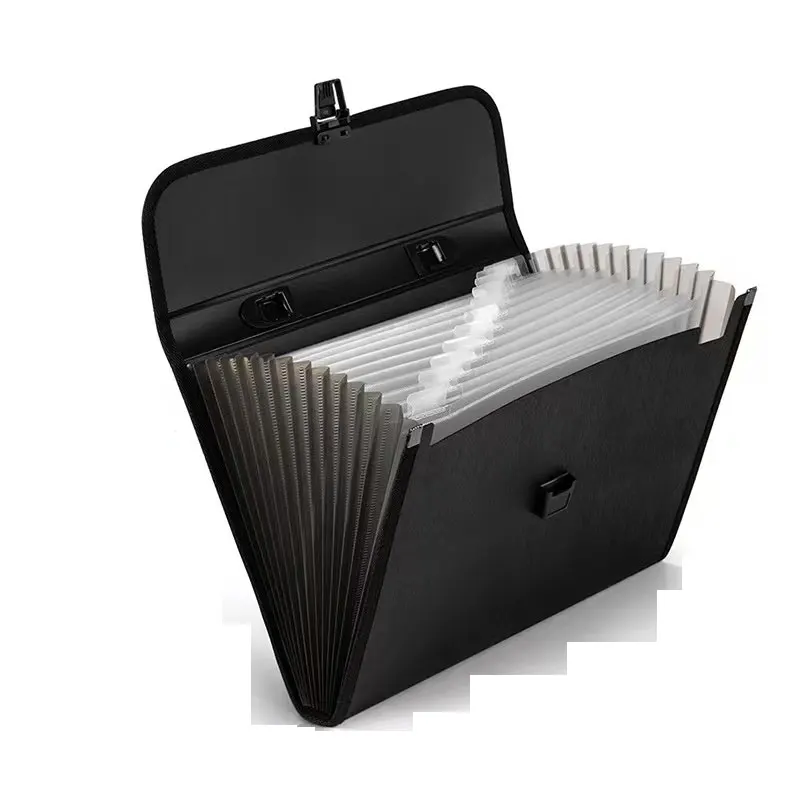 

A4 Organ Bag Office Handbag 13 Grid Document Waterproof Storage Bag