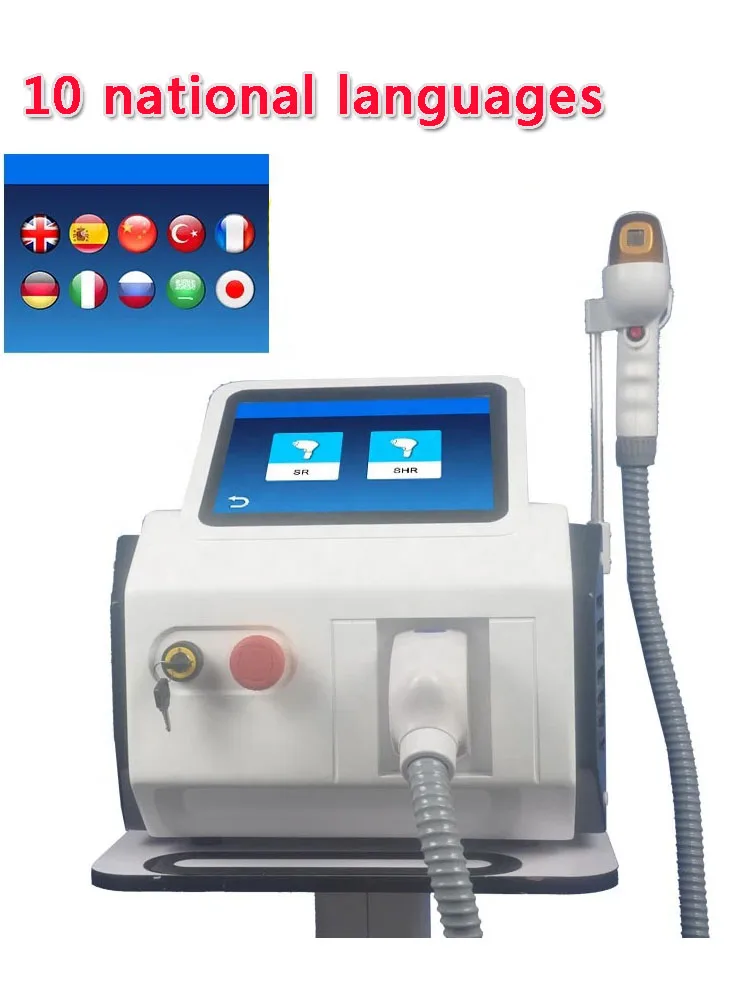 

Cooling Painless Diode Laser Hair Removal Machine 808 755 1064nm Multi-wavelength Laser Whole Body Permanent Hair Removal Device