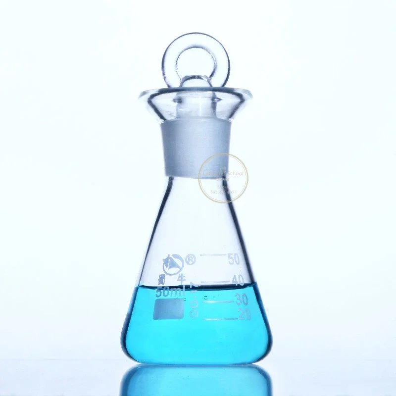 1 шт. от 50 до 1000 мл колба с цифрами иона для определения соода трехугольная иодом