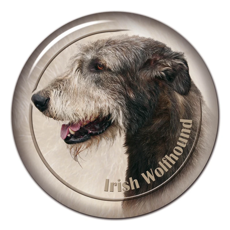 

13 см/17 см съемная наклейка ирландский волк V3 собака домашний питомец Автомобильная наклейка водонепроницаемые аксессуары на бампер заднее окно ноутбук
