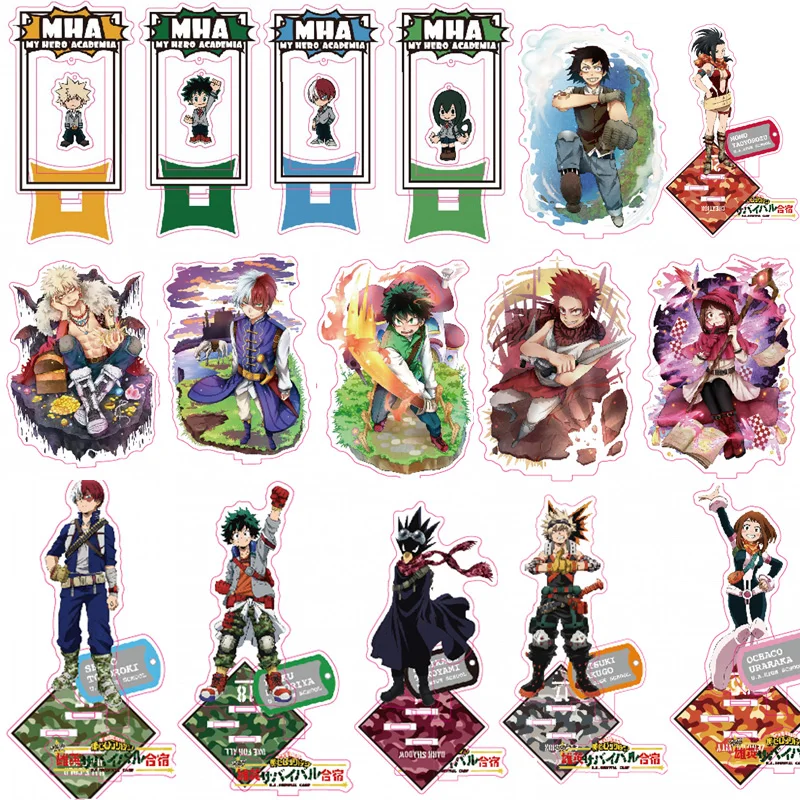 

Аниме Мой герой Академия мидория изюку Тодороки шото модная акриловая фигурка стенд дисплей Модель пластина стол Декор косплей подарок