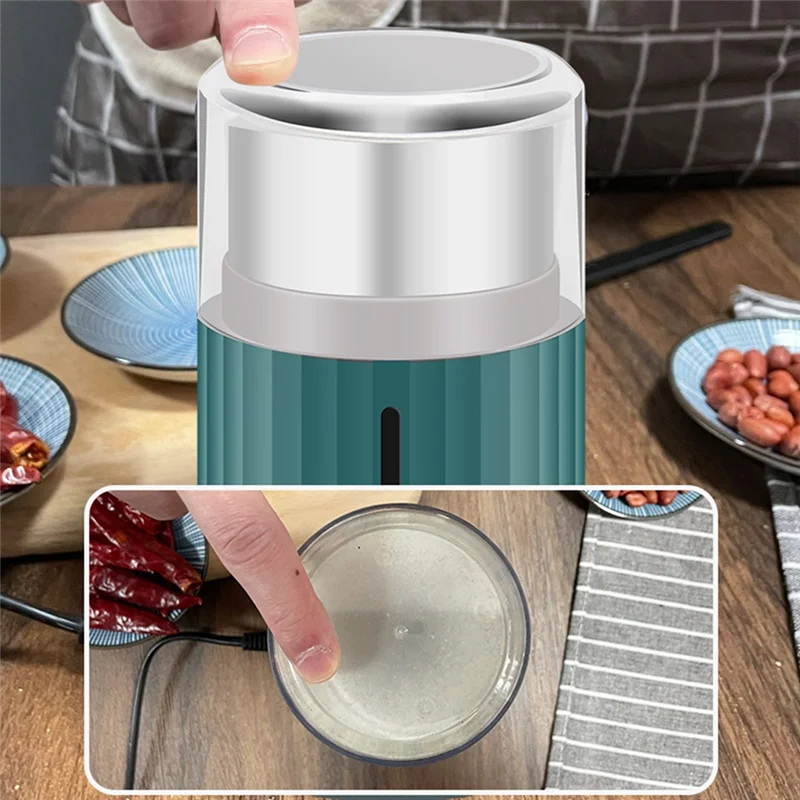 Электрическая кофемолка профессиональная портативная Бытовая мельница для соли