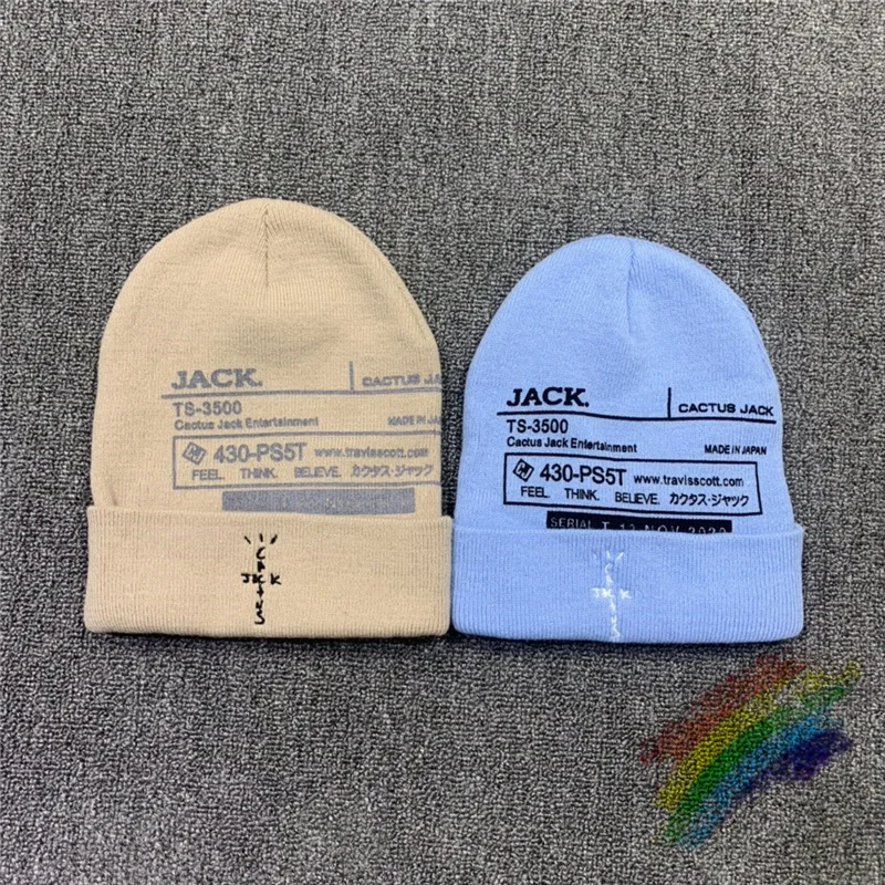 

Embroidery Travis Scott Cactus Jack Beanie Hat Cap