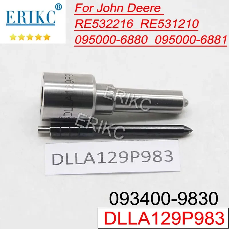 DLLA129P983 Наконечник форсунки дизельного топлива Common Rail в сборе 093400 -9830 Для JOHN DEERE 095000