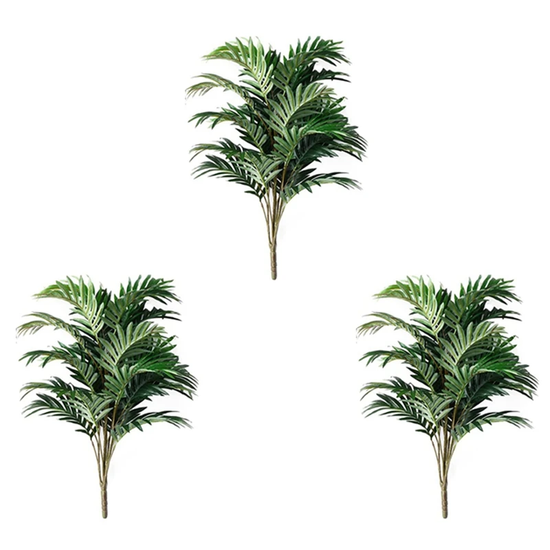

3x искусственные пальмовые растения, искусственные тропические Искусственные Большие пальмы