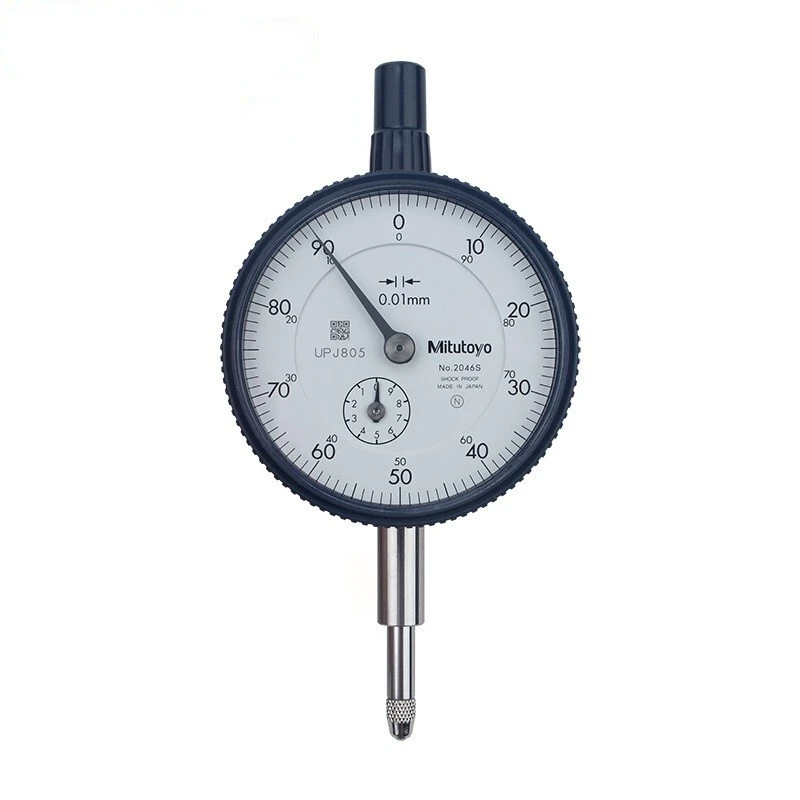 

2022 New Original Mitutoyo Dial Indicators Standard Type Measure Tools 2046S 0-10mm, 0.01mm Dial Indicator