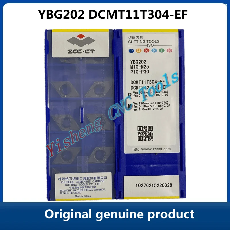 

ZCC CT DCMT11T302-EF DCMT11T304-EF DCMT11T308-EF YBM153 YBG205 YBG202 YBG105 YBG205H Оригинальные твердосплавные лезвия Zhuzhou