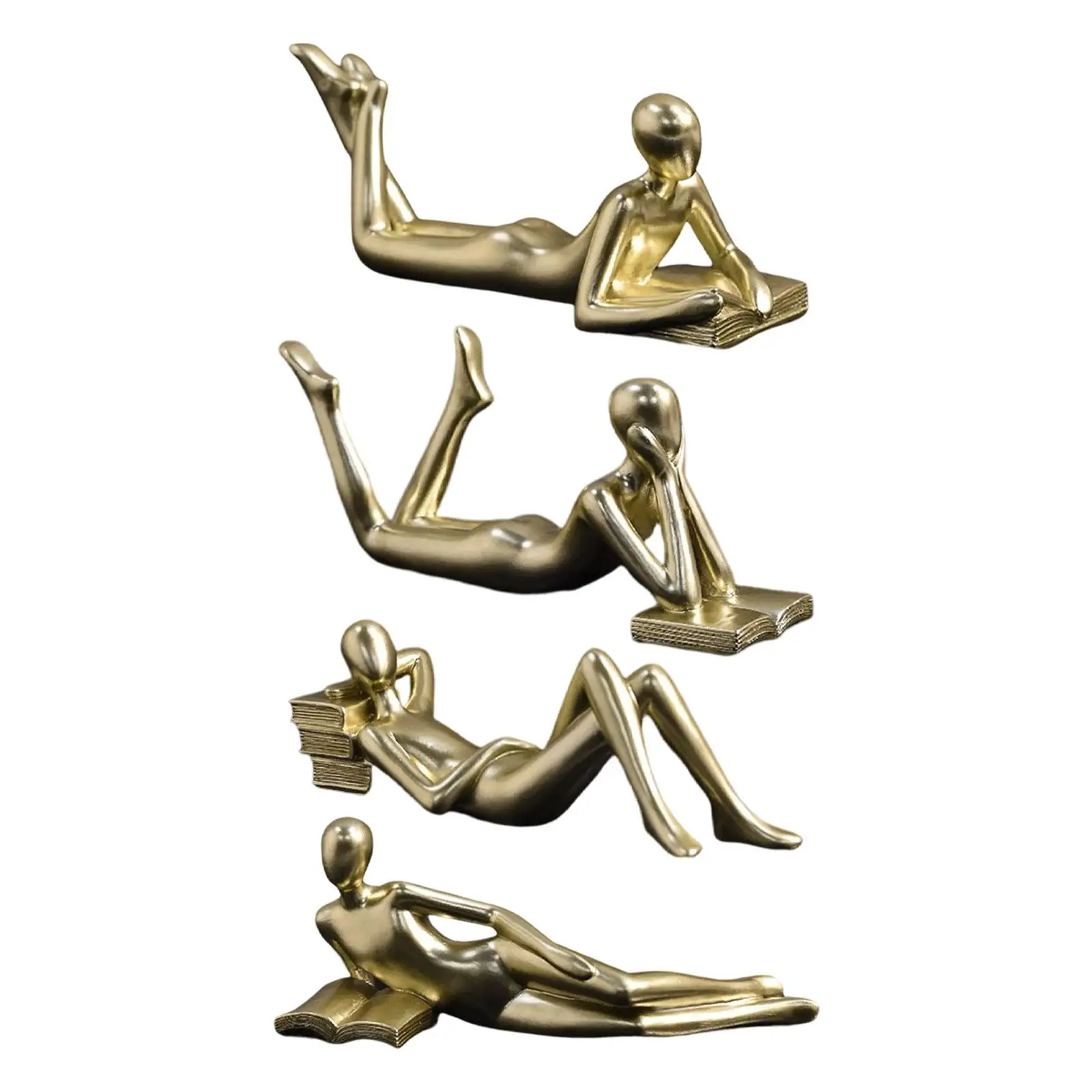 

Resin Thinker Statue Decor Human Figurine Decor for Home Office Living Room