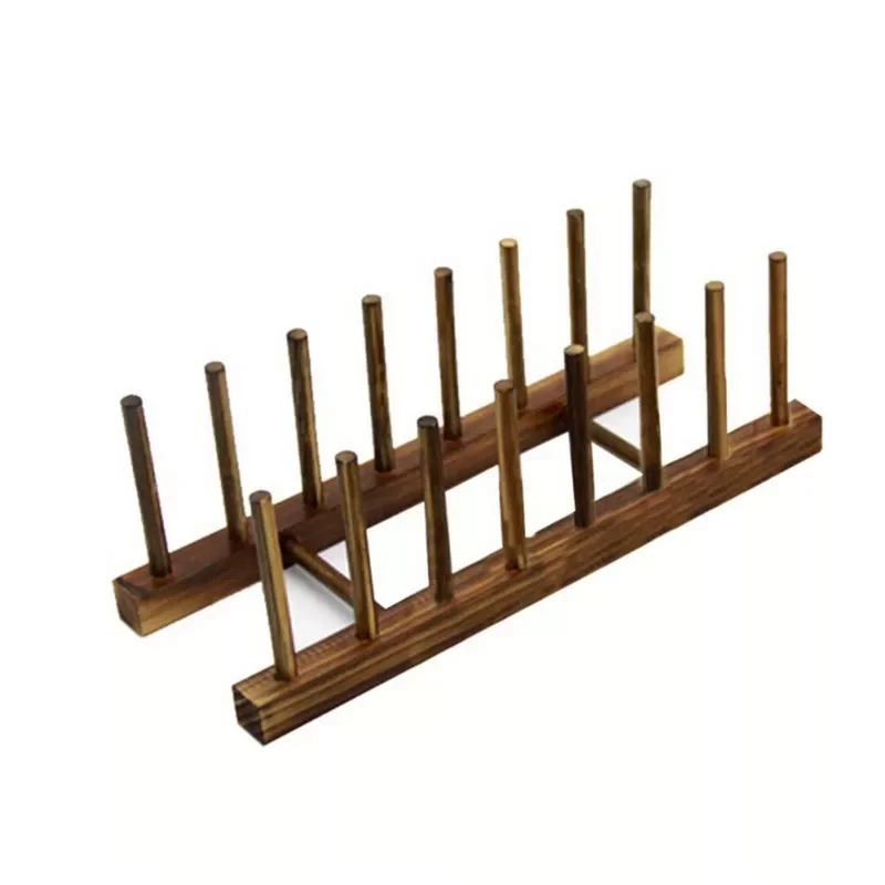 

Layer Bamboo Dish Rack Drainboard Drying Drainer Storage Holder Stand Kitchen Cabinet Organizer for Dish/ Plate/ Bowl/ Cup