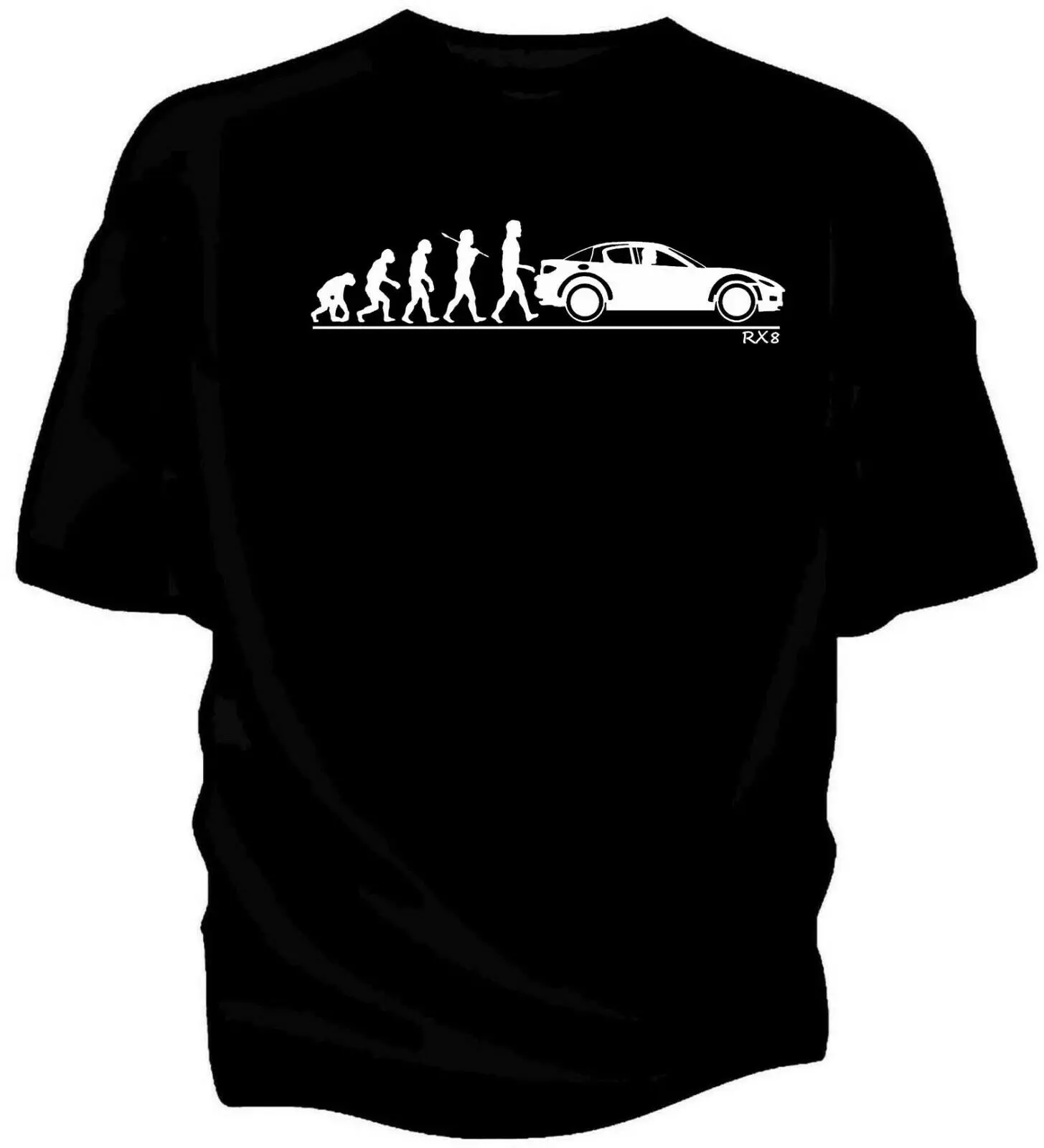 

Футболка Evolution of Man, Mazda RX8