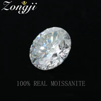 real 0 3 5 carat d color fl round moissanite bulk stone excellent cut plum cut with gra for diy jewelry making rings