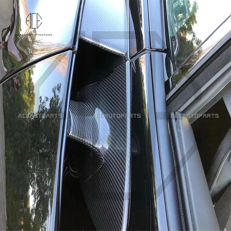 Новинка автомобильные дверные ручки из натурального углеродного волокна