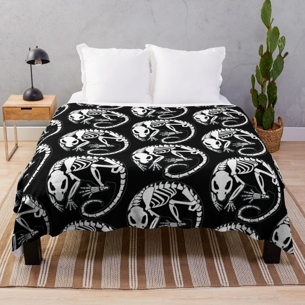 Одеяло Skelly Rat