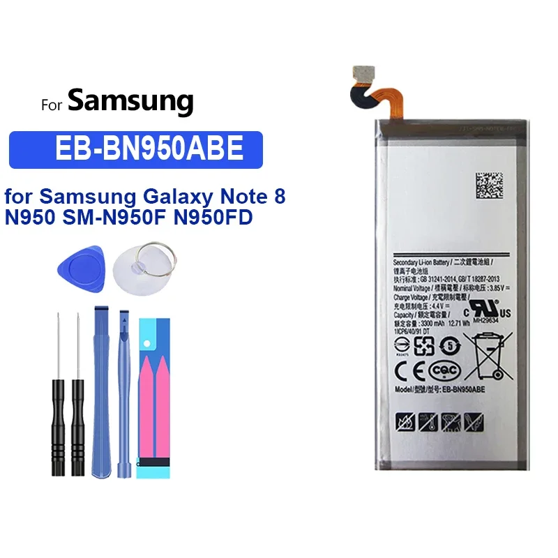 Аккумулятор EB-BN950ABE 3300 мАч для Samsung Galaxy Note 8 Note8 N950 SM-N950F N950FD N950U/U1 N950W N950N N9500 +