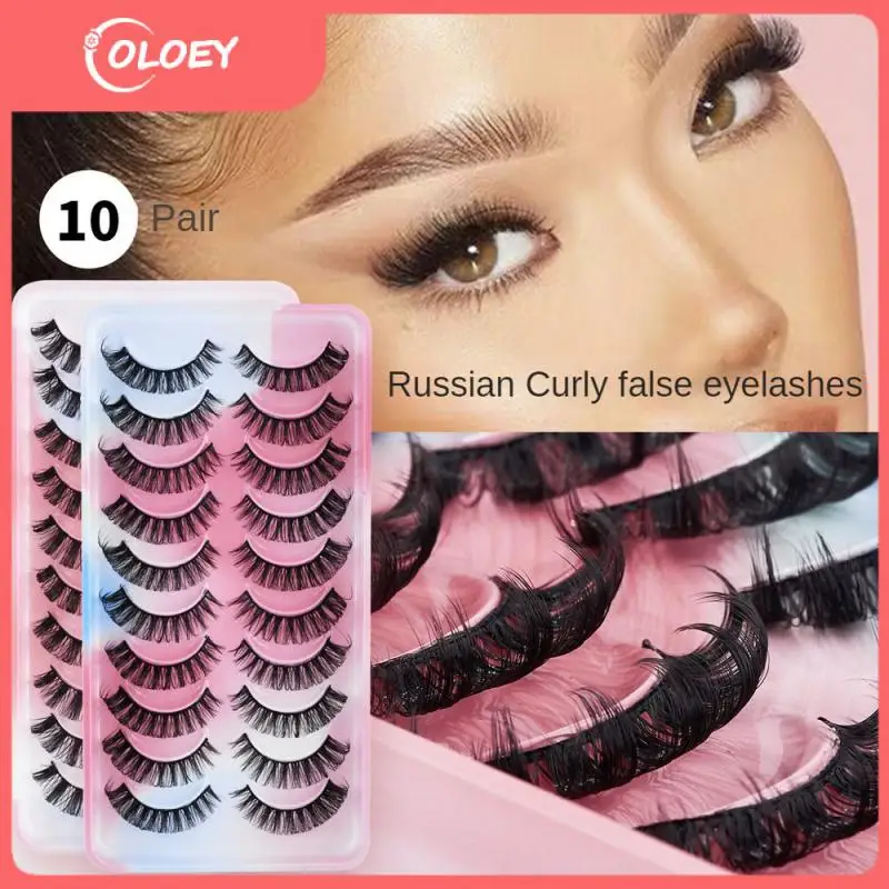 

Large Curvature Natural Thick Curled Curling Eyelash Realistic Eyelash Extension Dense False Eyelashes