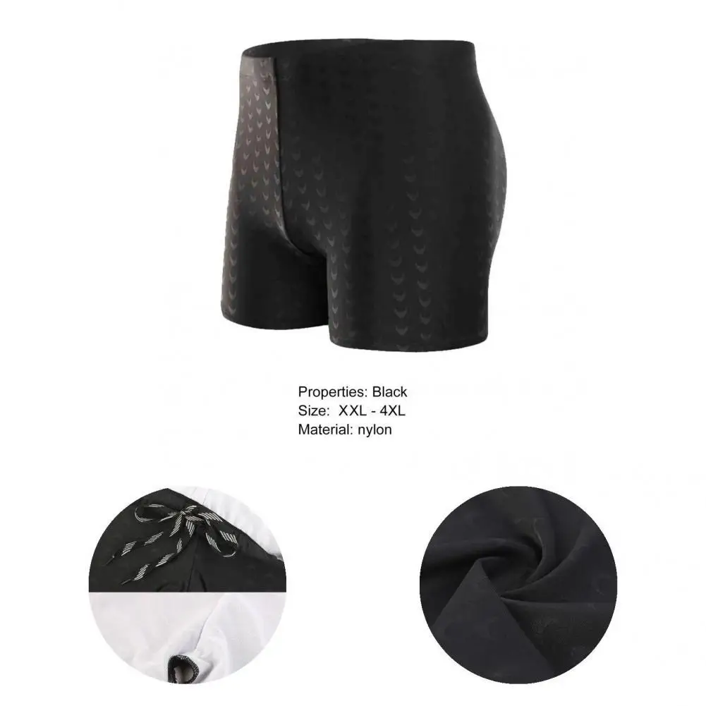 

Размера плюс простые мужские короткие боксеры, плавки для плавания, быстросохнущие шорты для плавания, эластичные для пляжа