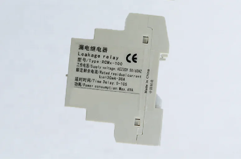 Реле утечки заземления RCMU RCD RCMB-100 автоматический выключатель для контроля