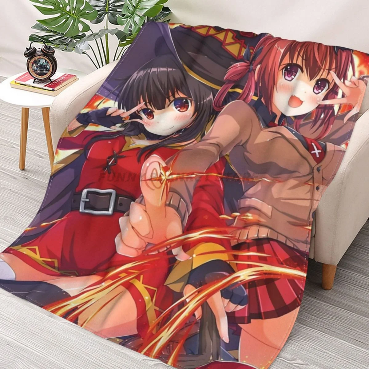 

Взрыв Waifu бросает одеяло s коллаж Фланелевое ультра-мягкое теплое одеяло для пикника покрывало на кровать