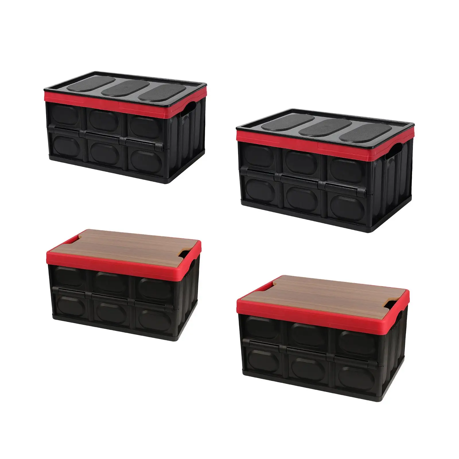 Складная корзина для хранения с крышкой быстрое зарядное устройство ручками