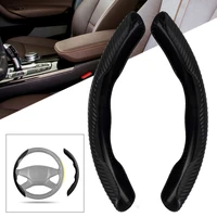 car accessory car steering wheel coverhigh quality look cover left right non slip 2 pcs car steering wheel cover card cover