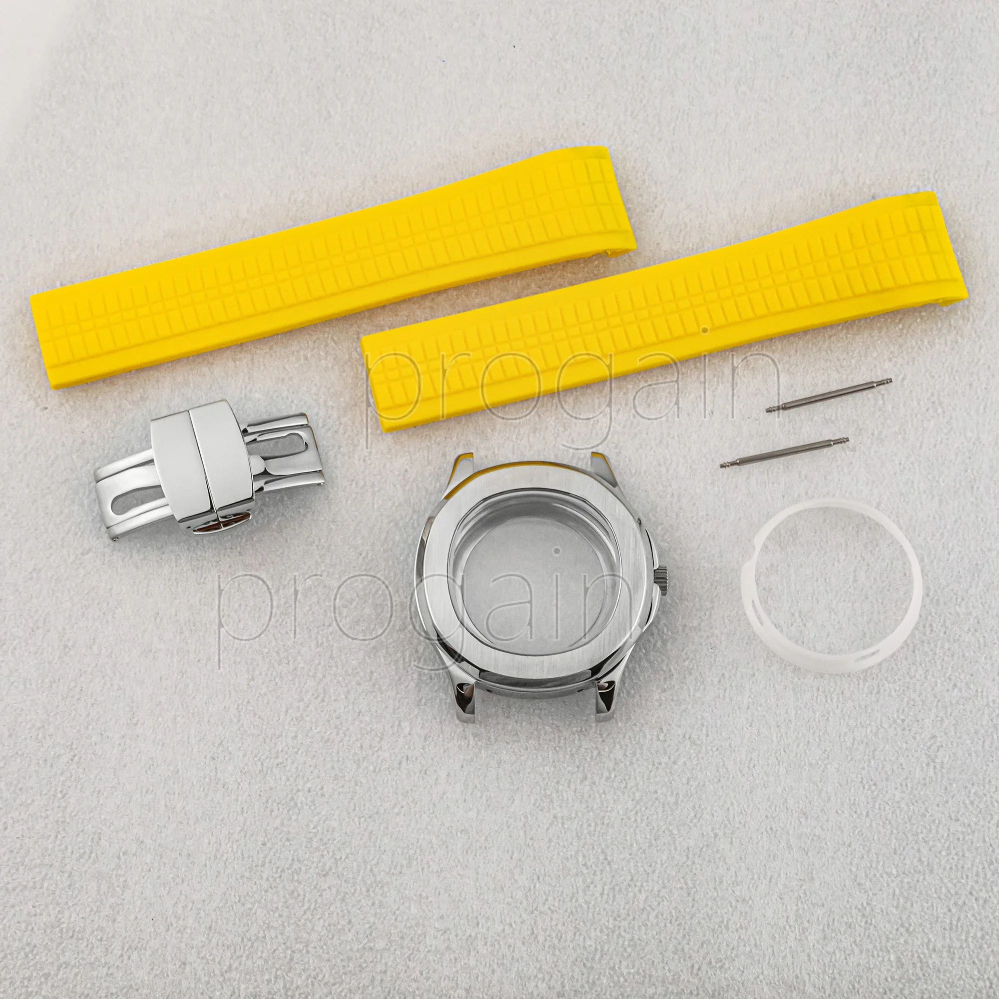 Корпус часов из нержавеющей стали 42 мм резиновый ремешок 21 циферблат 32 AQUANAUT Nautilus