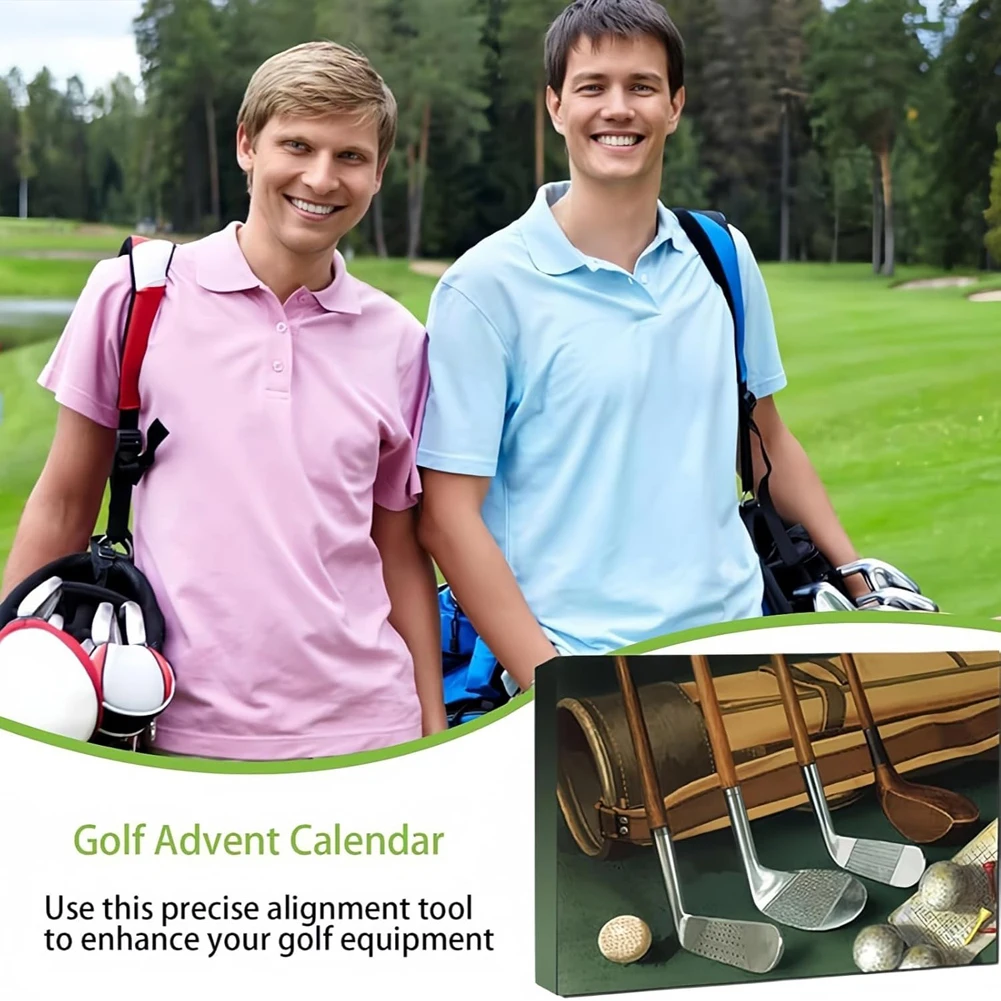 Адвент-календарь для гольфа на 2024 рождественский адвент-календарь практичные