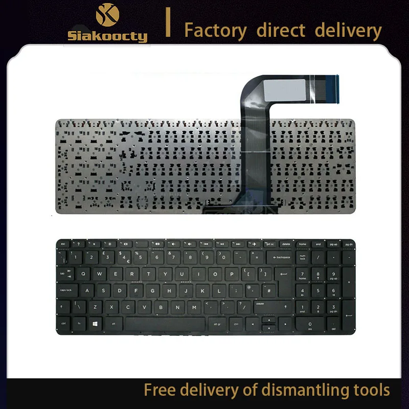 

Siakoocty new UK keyboard for HP Pavilion 15-P000 15-Pxxx 17-F000 17-Fxxx SG-596620-2BA 15-p145na 15-p 176na 15-p055na 15-p091sa
