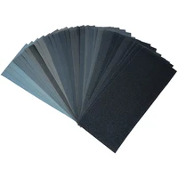 28pcs 93 6 inch sandpaper set silicon carbide 120 3000 grit wet dry sanding cuttable for polishing buffing craft wood metal