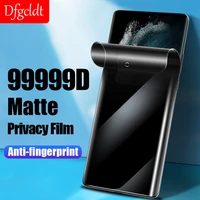 99999d matte privacy screen protector for samsung galaxy s22 s21 s20 s10 s9 s8 note 20 ultra 8 9 10 plus anti spy ceramic film