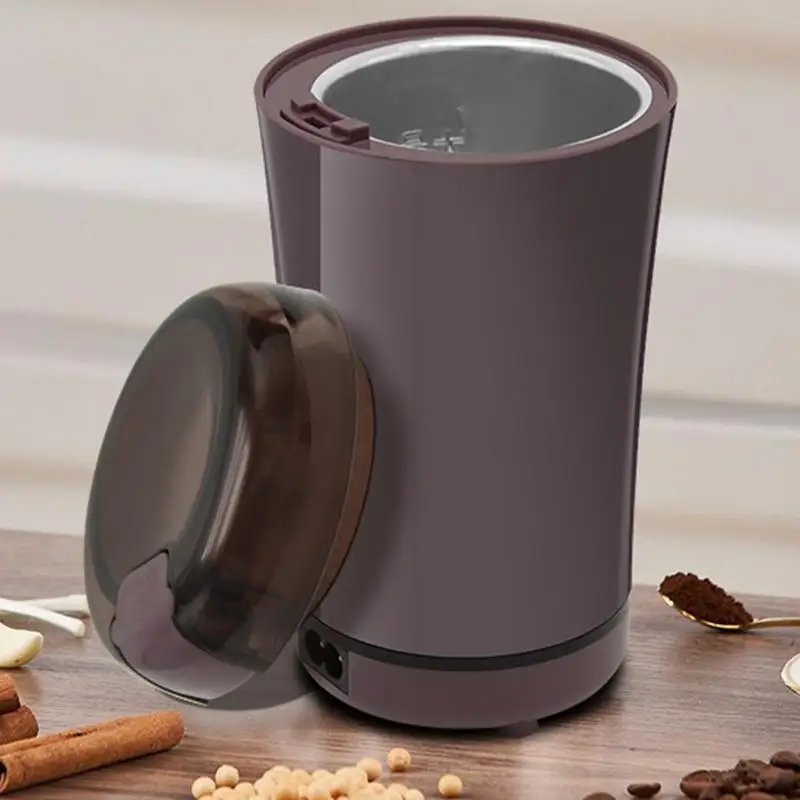 Мельница для кофейных зерен кофейная мельница с кнопкой управления бесшумный