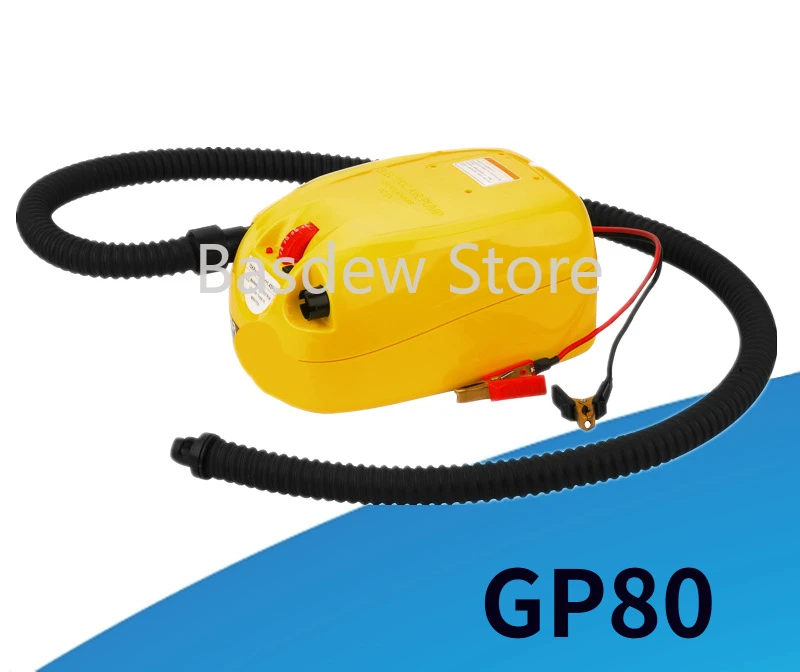 Надувная лодка Gp80 надувная резиновый плот воздушный насос двойного назначения 12