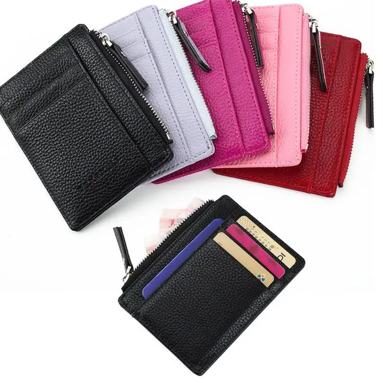 

Fashion Wallets Zipper Coin Purse Lady Purses Handbags Women MenClutch Cards Holder PU Leather Small Moneybag