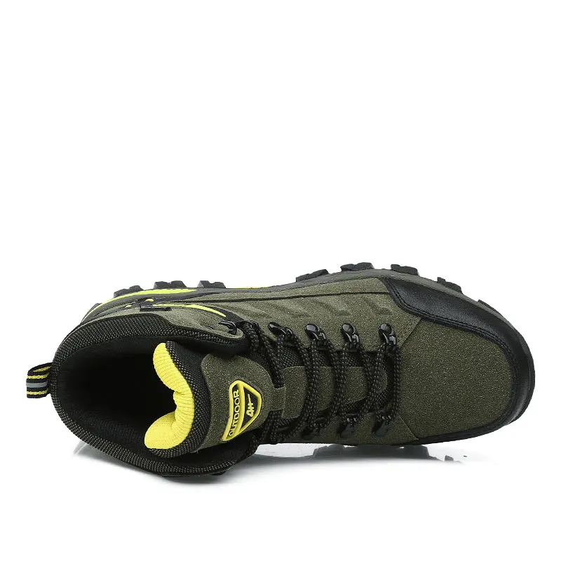 Winter Women Outdoor Trekking Boots Couple Hiking Shoes Woman Waterproof Non Slip Mountain Boots Men Climbing Trekking Sneakers