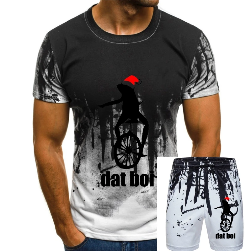 

Мужская футболка с коротким рукавом и рождественским принтом