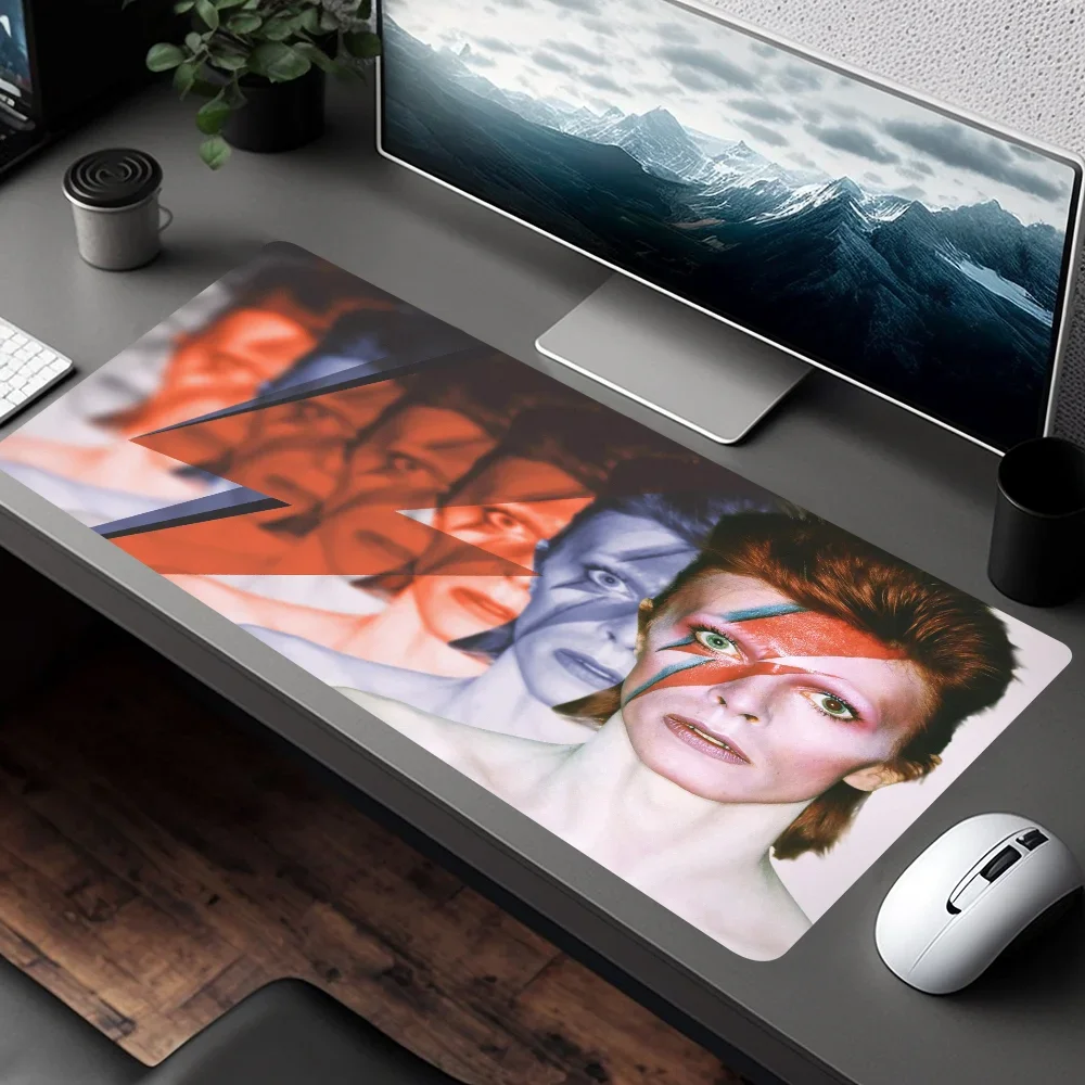 D-David S-Singer B-Bowies Большой Игровой Коврик Для Мыши Противоскользящий Компьютерной