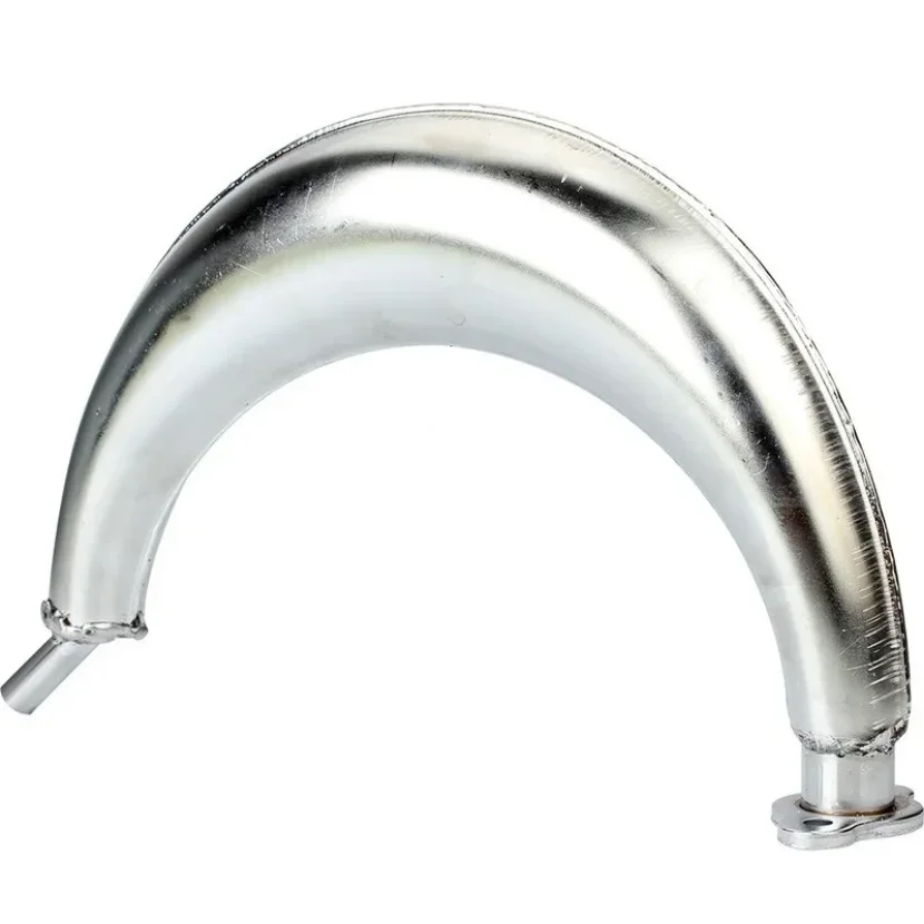 

Глушитель выхлопной трубы для мотоцикла и велосипеда, двухтактный Моторизованный Мини-глушитель для велосипеда 49 куб. См, 60 куб. См, 66 куб. См, 80 куб. См