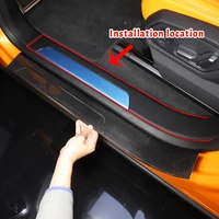 for 18 21 lamborghini urus inner and outer door sills car interior accessories inner and outer door sill anti scratch strip