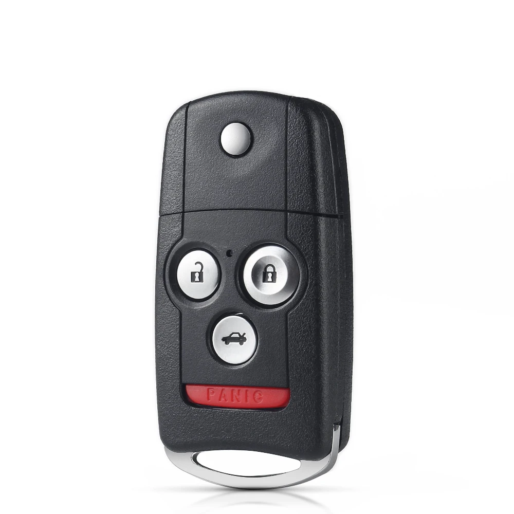 

Оригинальный ключ KEYYOU для Honda Acura Civic Accord Jazz CRV HRV, складной автомобильный удаленный ключ, корпус с 3/4 кнопками