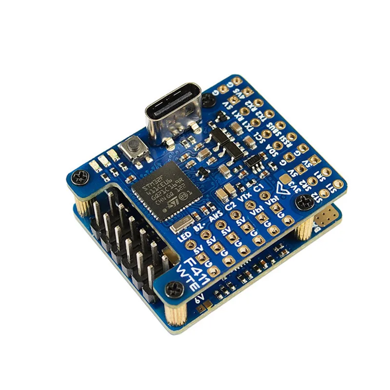 Контроллер полета Matek F411-WTE F411 WTE OSD 2 ~ 6S INAV барометр для гоночных беспилотных