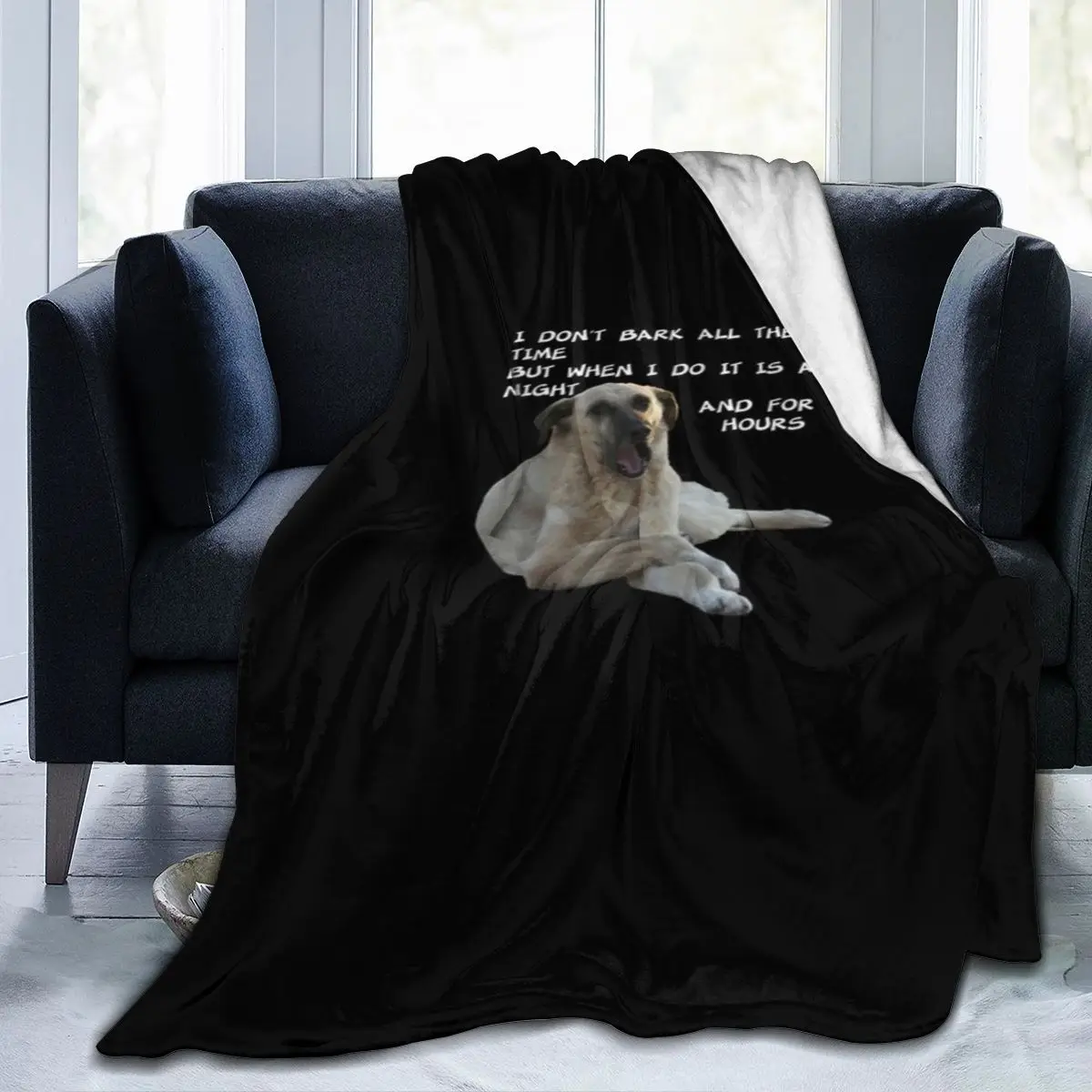 Я не лаю все время Kangal с милым выражением ультра-Мягкое микро Флисовое одеяло