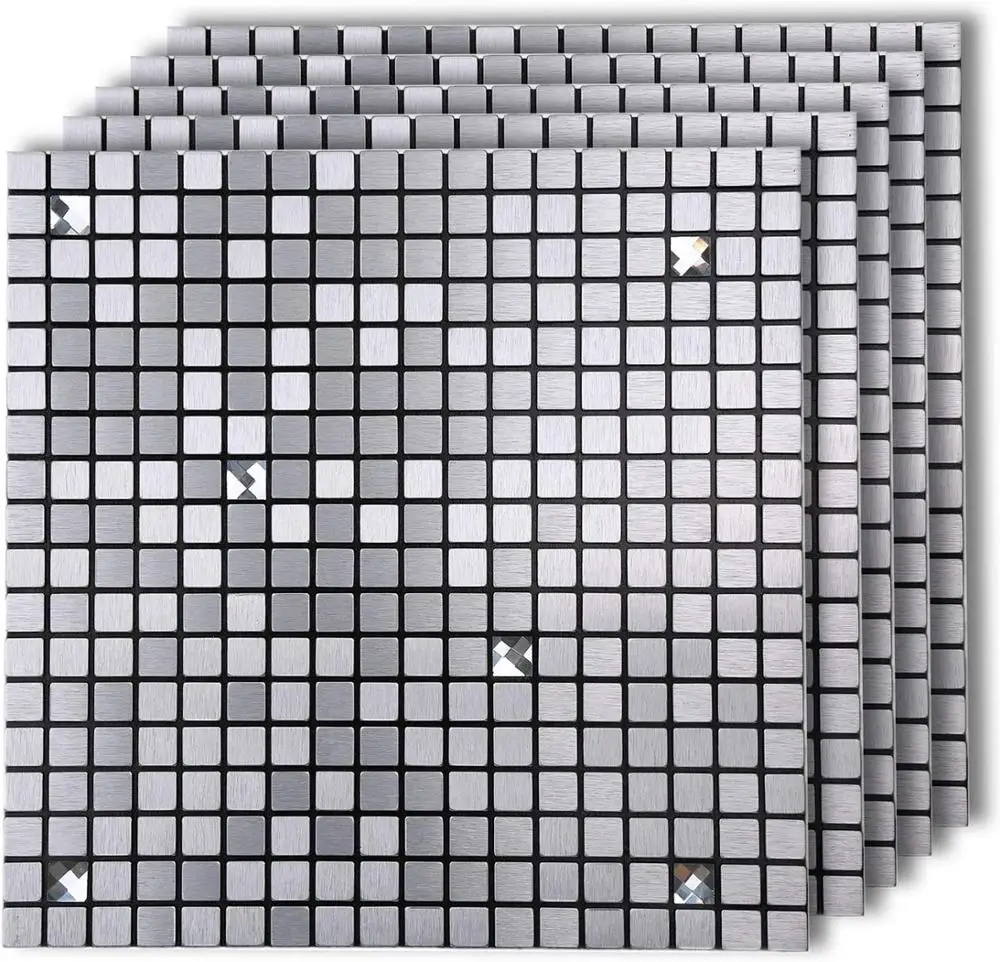 

Self-adhesive Tiles Peel And Stick Backsplash Mosaic Wall Stickers 3d wall Panel Bathroom Waterproof Stick On Tiles For Kitchen