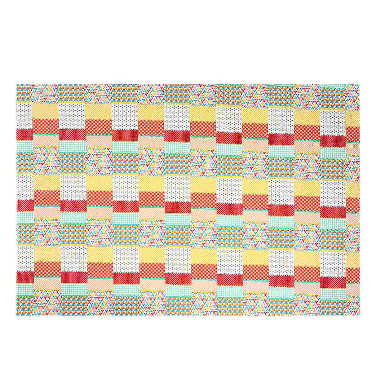 

1PC Clothing Fabric Material DIY Geometric Cotton and Linen Fabric