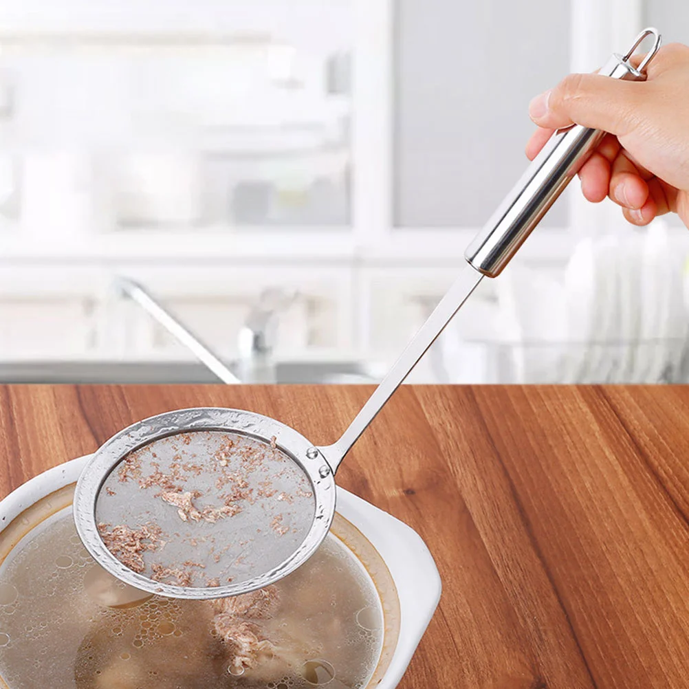 

Metal Strainer Fine Mesh Sieve Sieve Spoon Cooking Skimmers Skimmer Ladle Tea Mesh Sifter Fine Mesh Colander