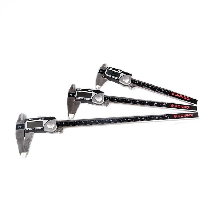 

150/200/300mm Digital Vernier Caliper for OD ID Steps and Depth Measuring