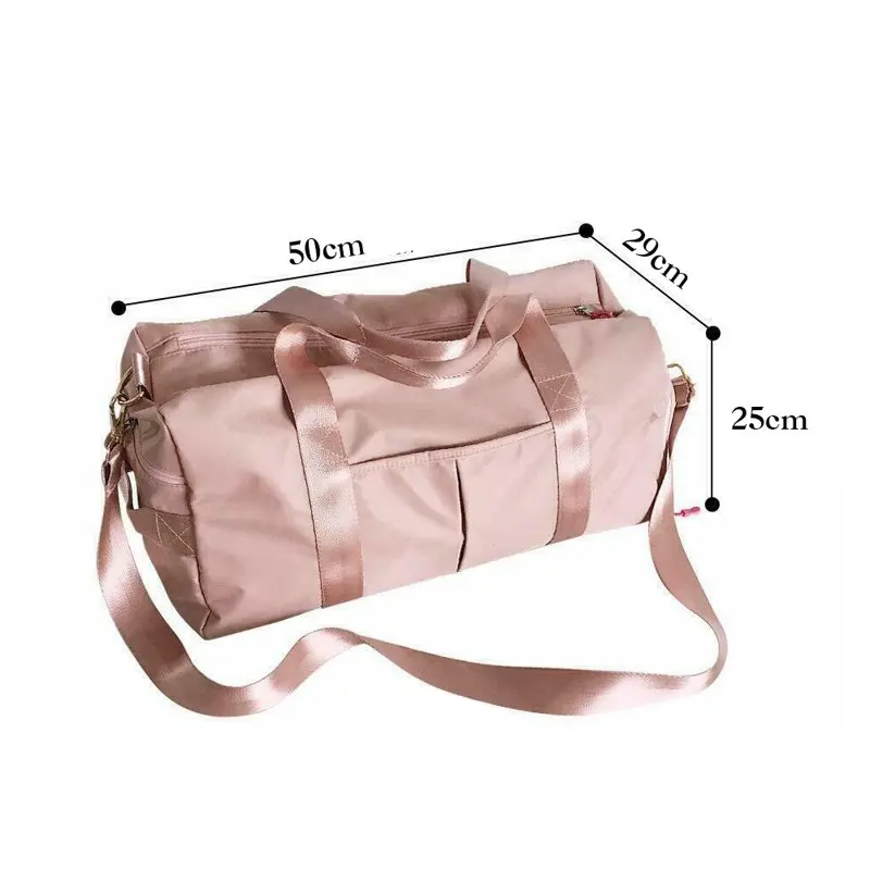 Dry Wet Separated Gym Bag, Sport Gym Duffle Holdall Bag Training Handbag Yoga bag Travel Overnight Weekend Shoulder Tote Bag wit
