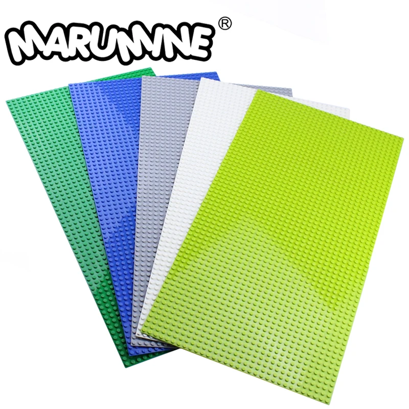 MARUMINE 32x64 точечная пластина, Строительные кирпичи, совместимые со сборными блоками, аксессуары MOC, строительный комплект, модель для детей
