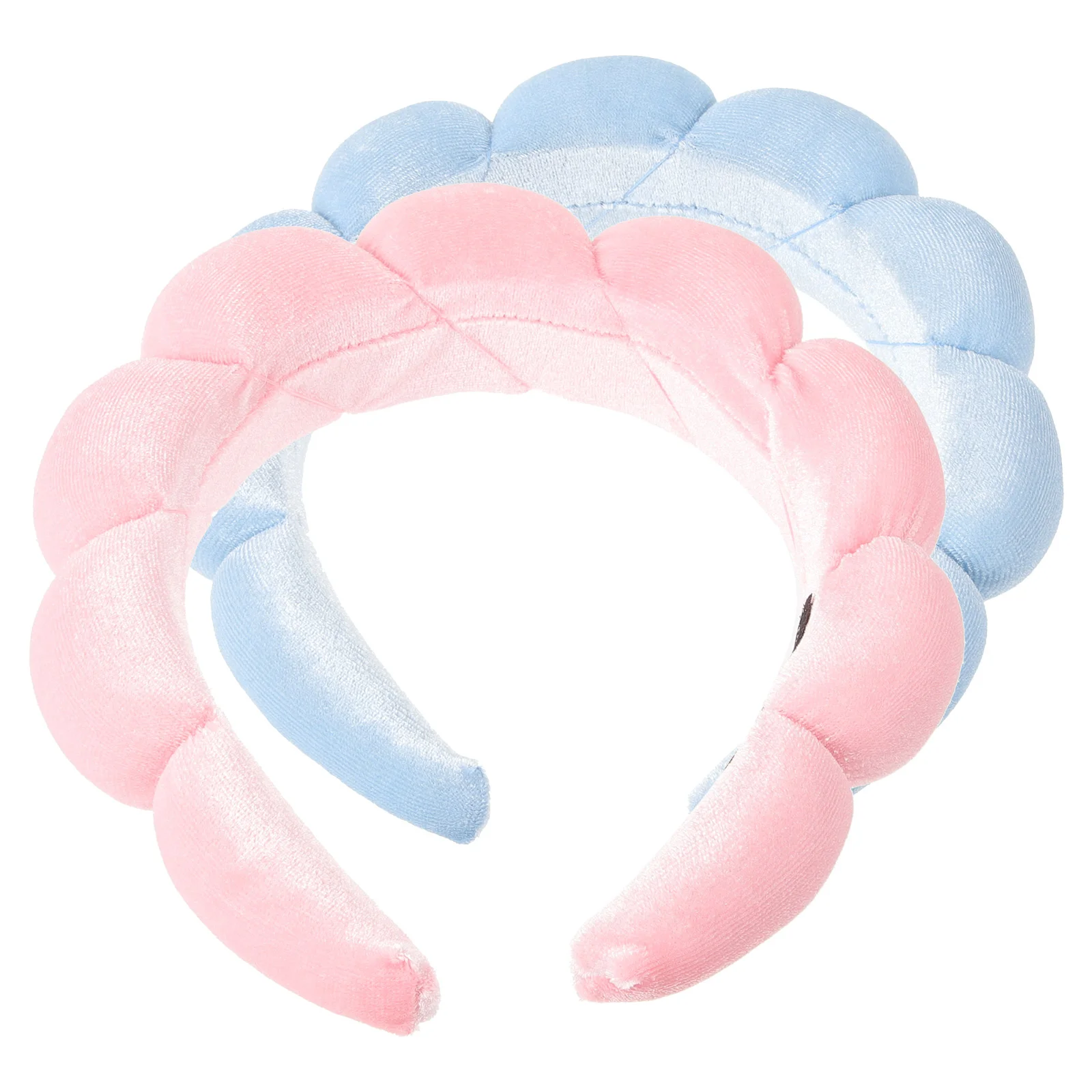 

Sponge Headband Women Padded Decorative Party Fashionable Hair Face Washing Stylish Puffy