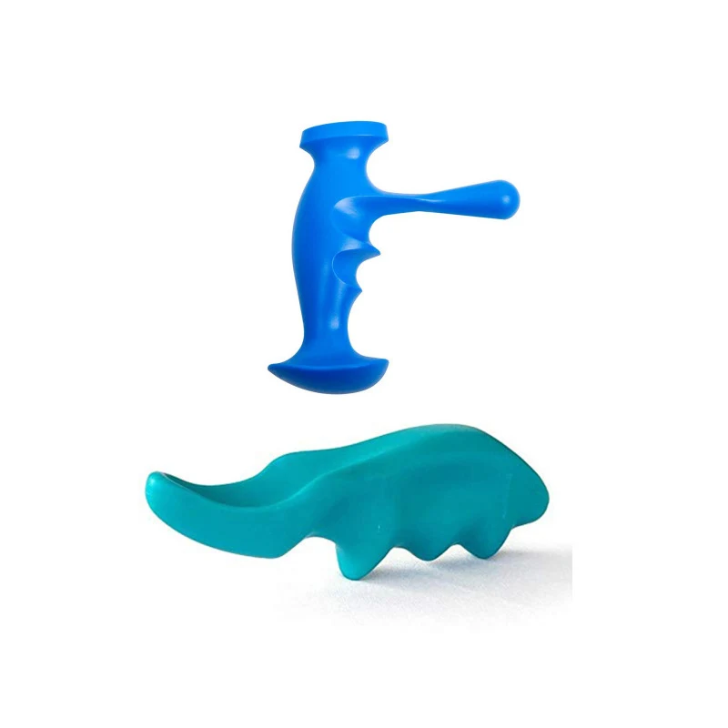 Т-образный массажер для глубоких тканей облегчения боли в теле и мышцах